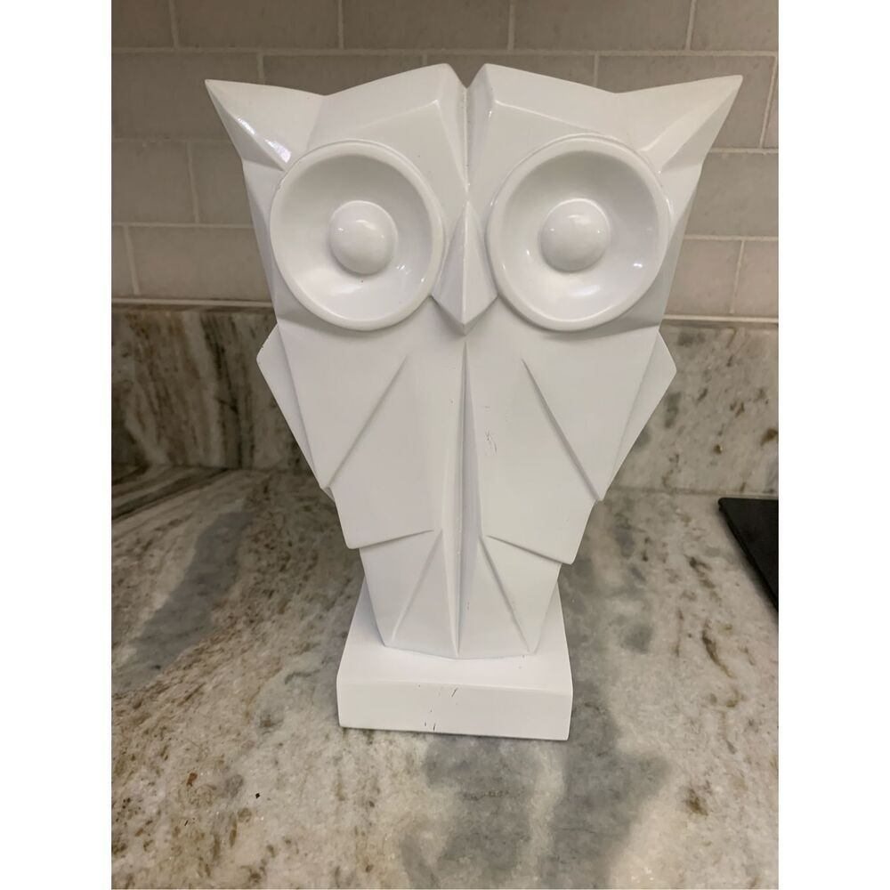 Large White Owl #origami owl